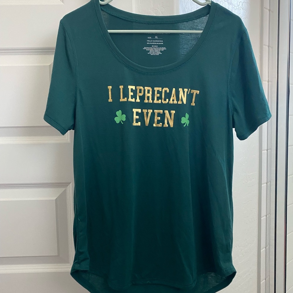 Sassy leprechaun tee